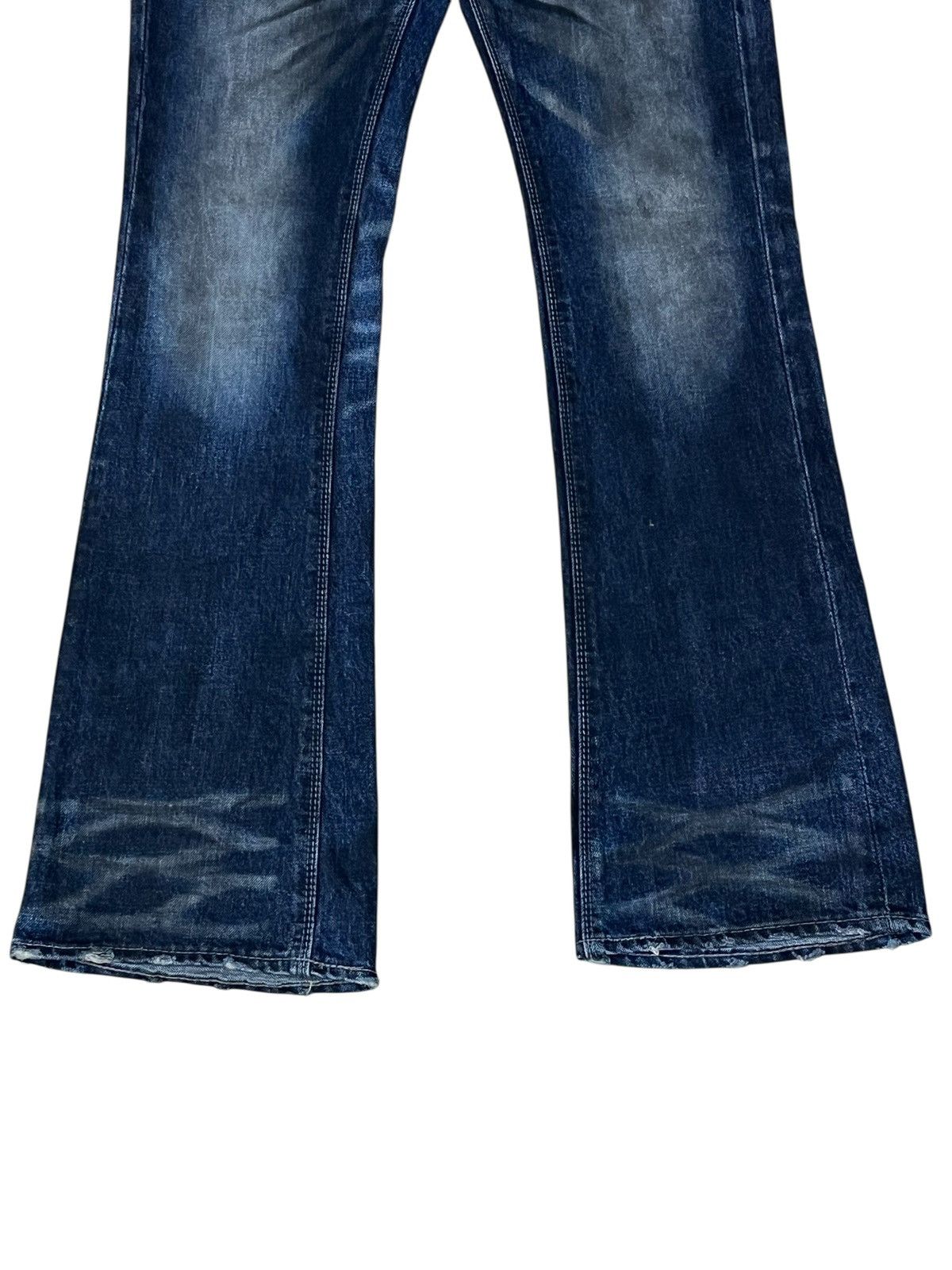 GOSTAR DE FUGA Japanese fashion FUGA/GOSTAR DE FUGA whiskers flared jeans Size US 31 - 4 Thumbnail