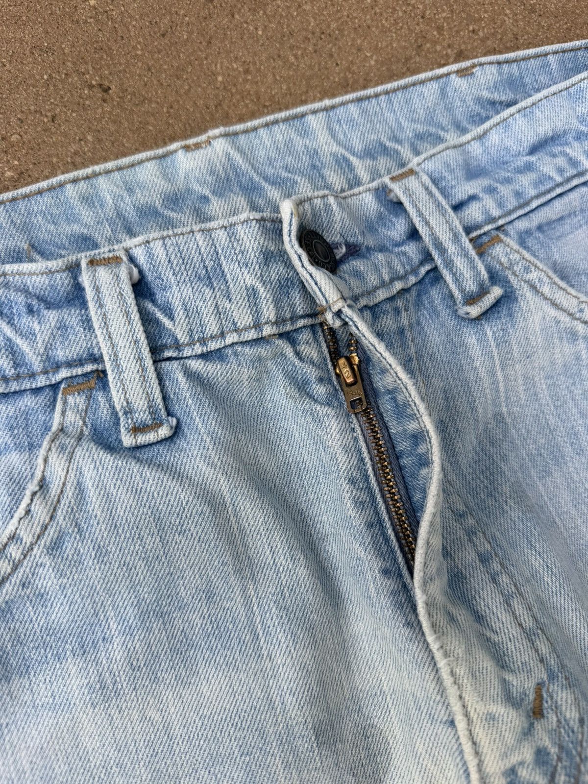 Levi's Vtg 70’s Levi’s 663 Orange Tab Bellbottom Flare Jeans 32x32 Size US 32 / EU 48 - 5 Thumbnail