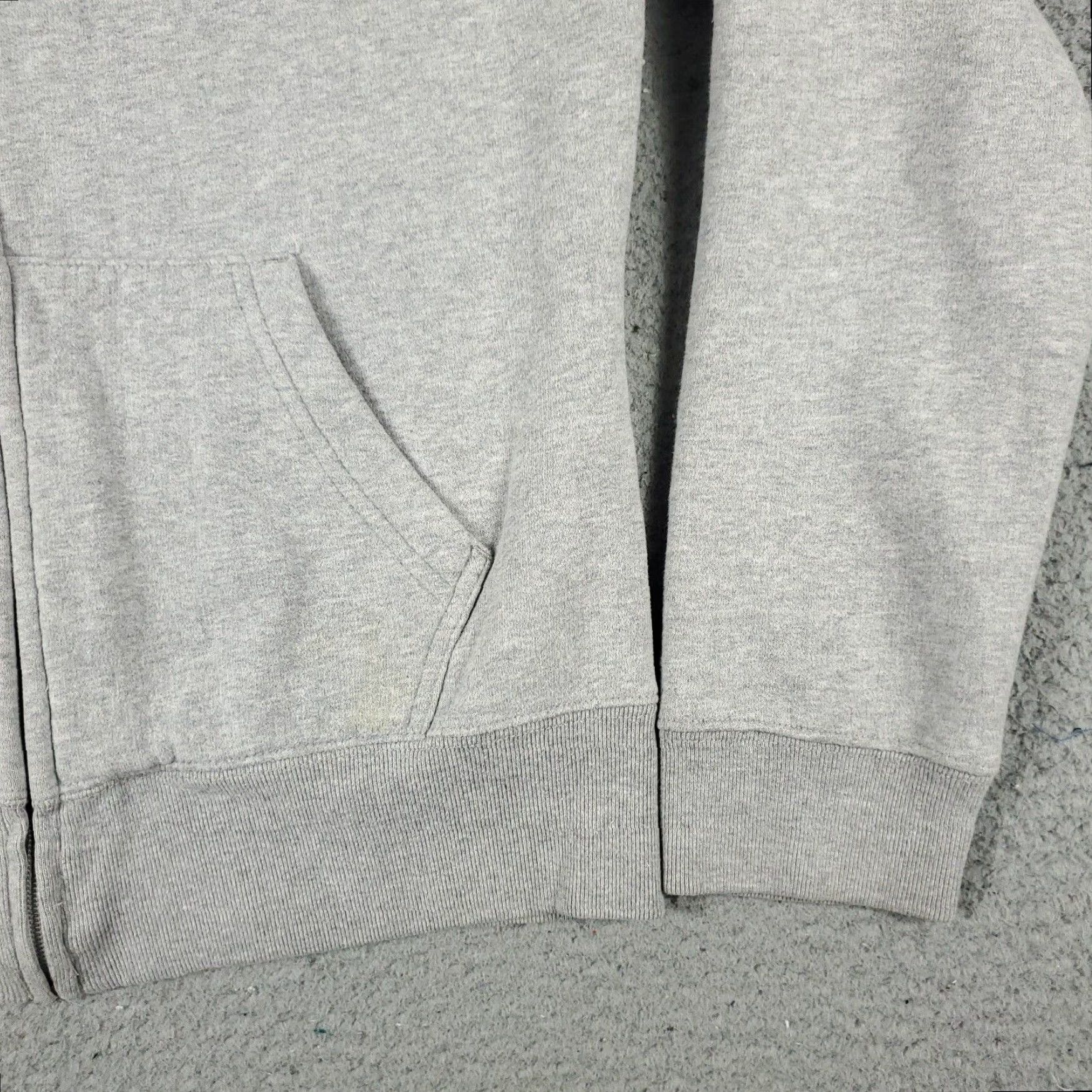 Tommy Hilfiger Tommy Hilfiger Womens Medium Gray Full Zip Hoodie Sweatshirt Size M / US 6-8 / IT 42-44 - 5 Thumbnail