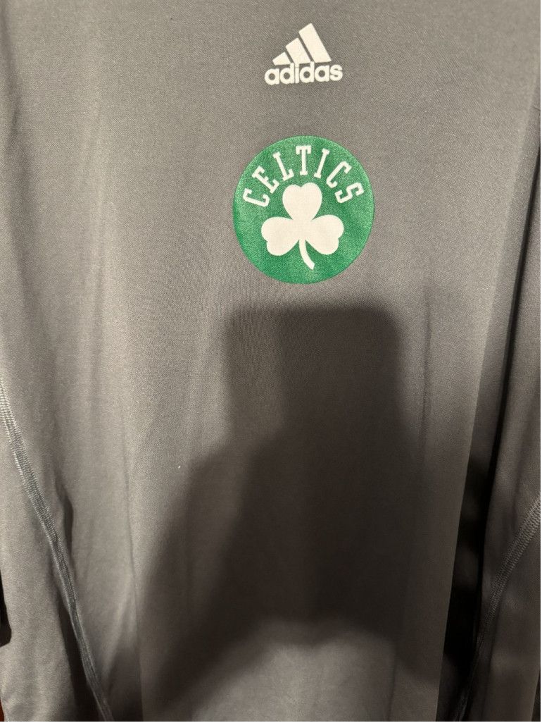 Adidas Boston Celtics Adidas Men Size XXL (?) NBA Gray Size US XL / EU 56 / 4 - 3 Thumbnail