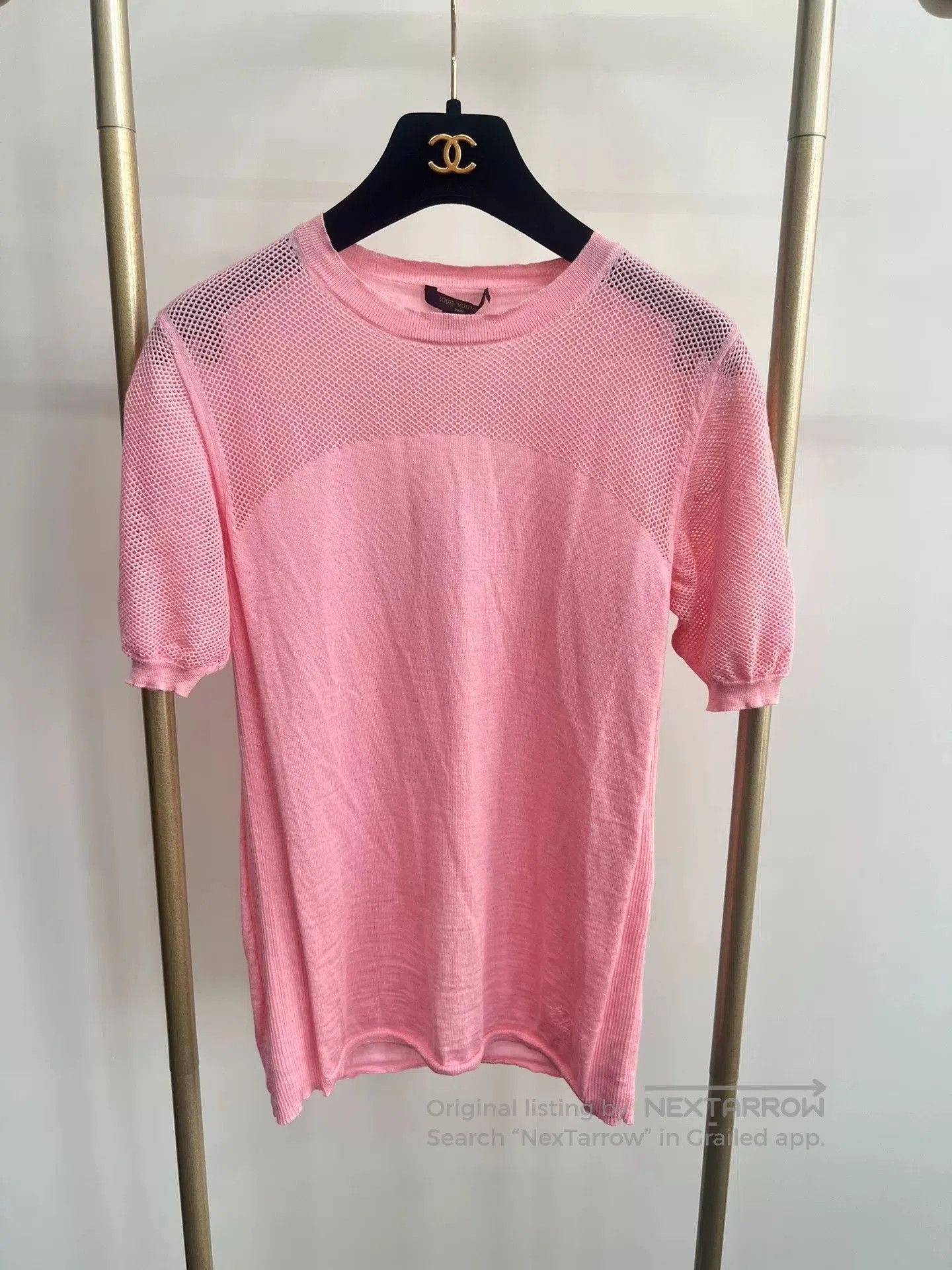 Louis Vuitton LV Knit Short Sleeve T. Size M / US 6-8 / IT 42-44 - 1 Thumbnail