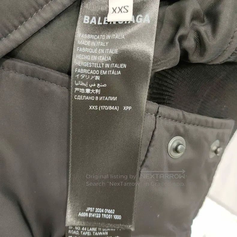 Balenciaga Balenciaga Manchester United Embroidered Flight Jacket Size US XXS / EU 40 - 4 Thumbnail