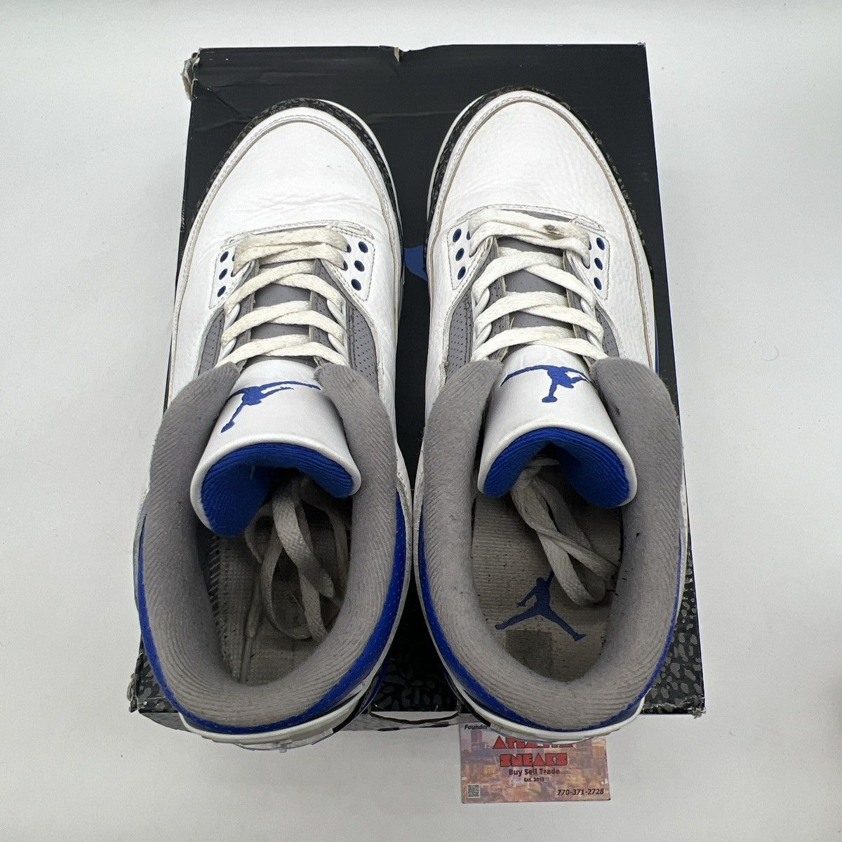 Jordan Brand Air Jordan 3 Racer blue Size US 10.5 / EU 43-44 - 7 Thumbnail