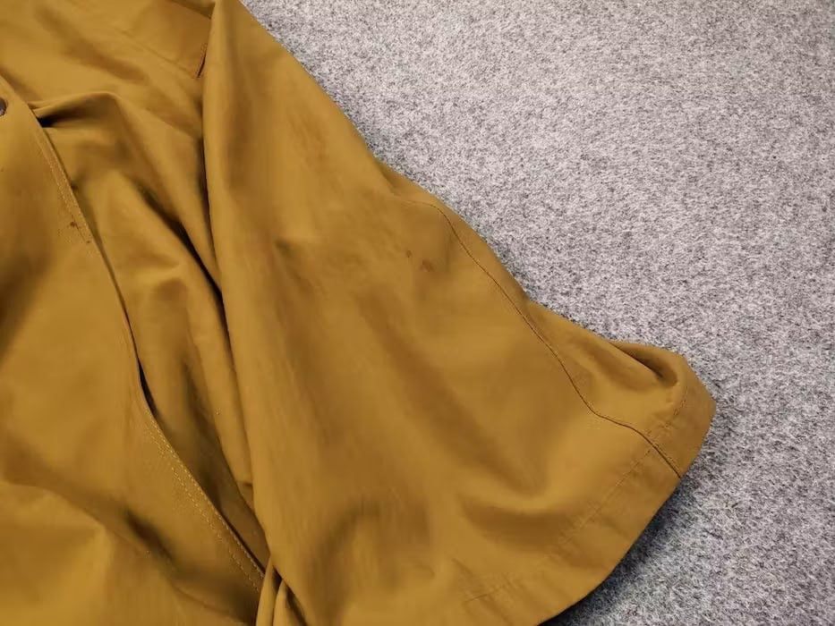 Christian Dior Monsieur Vintage 90's Christian Dior Yellow Gold Trench Coat Jacket Size M / US 6-8 / IT 42-44 - 18 Thumbnail
