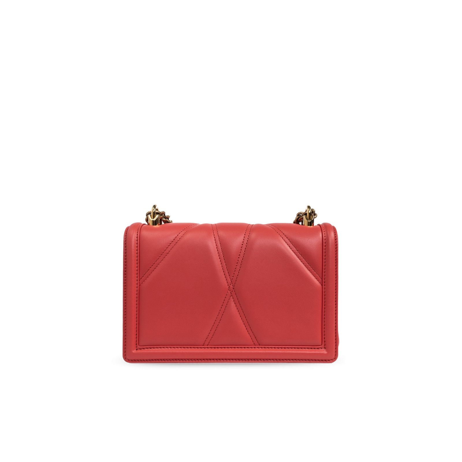 Dolce & Gabbana DOLCE&GABBANA Devotion Red Leather Bag New & Authentic Size ONE SIZE - 2 Thumbnail