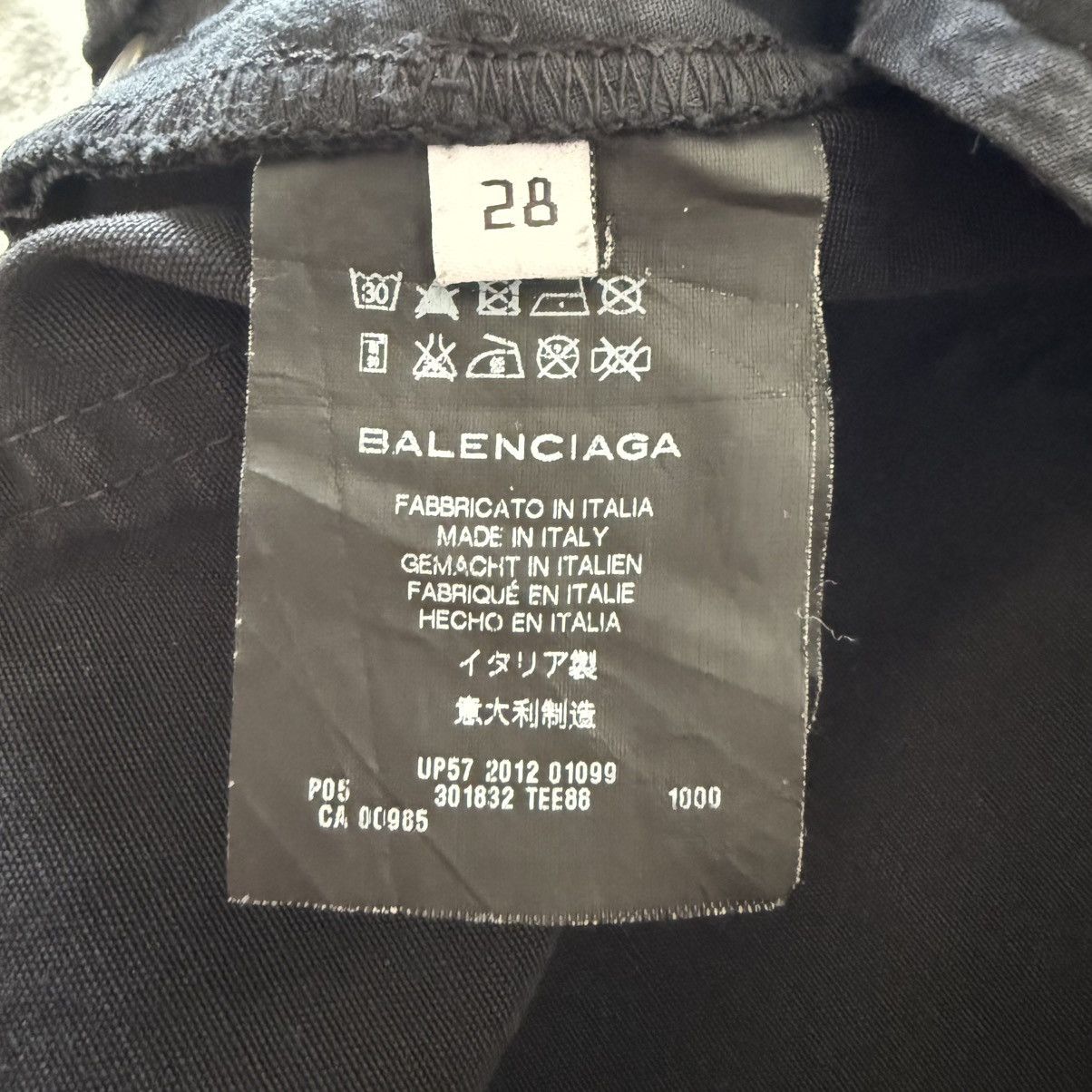 Balenciaga FW12 Balenciaga Wood Grain Texture Archive Denim Jeans Size US 28 / EU 44 - 12 Thumbnail