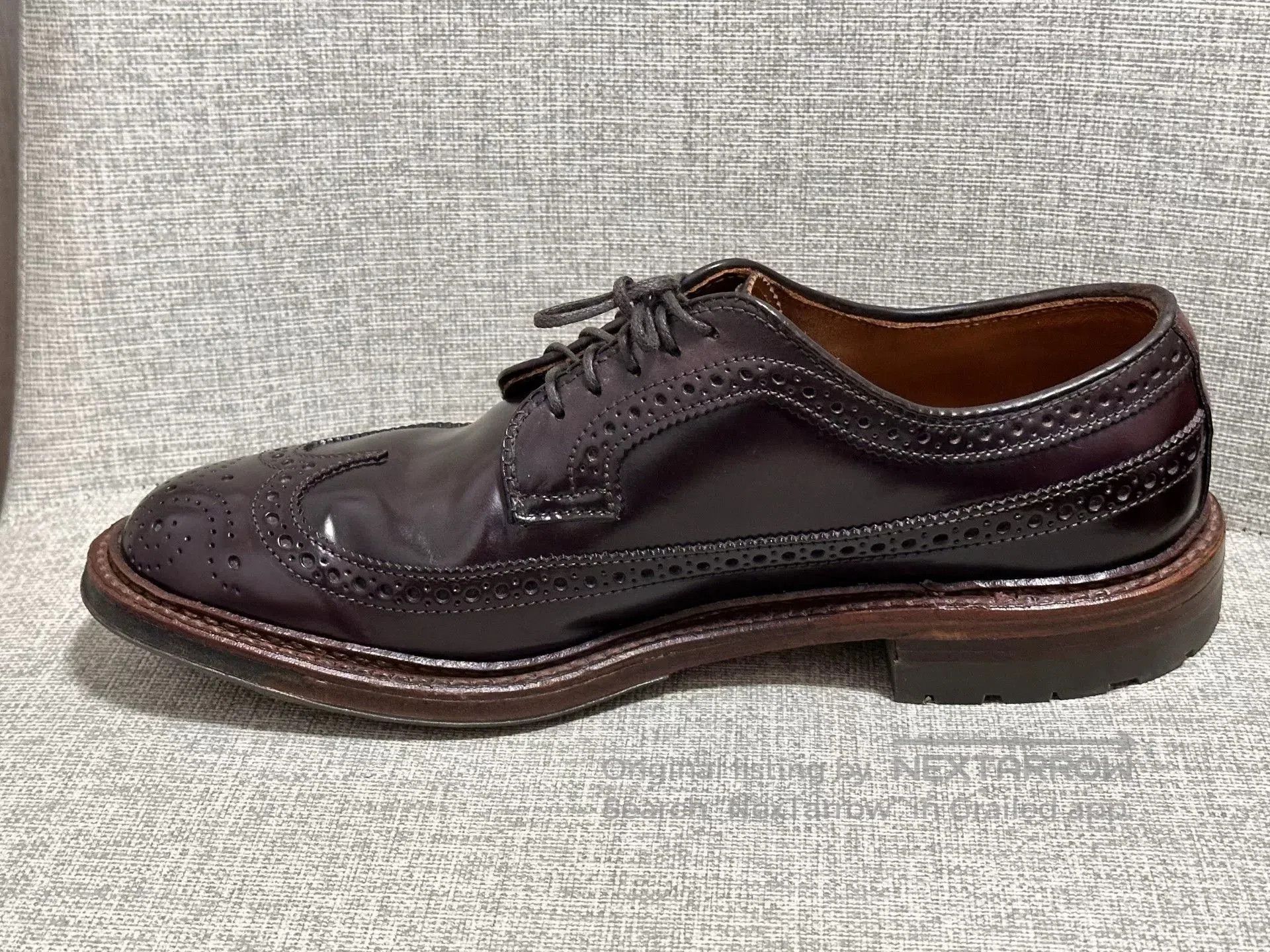 Alden Alden Shell Cordovan Longwing D5512C. Size US 7 / EU 40 - 5 Thumbnail