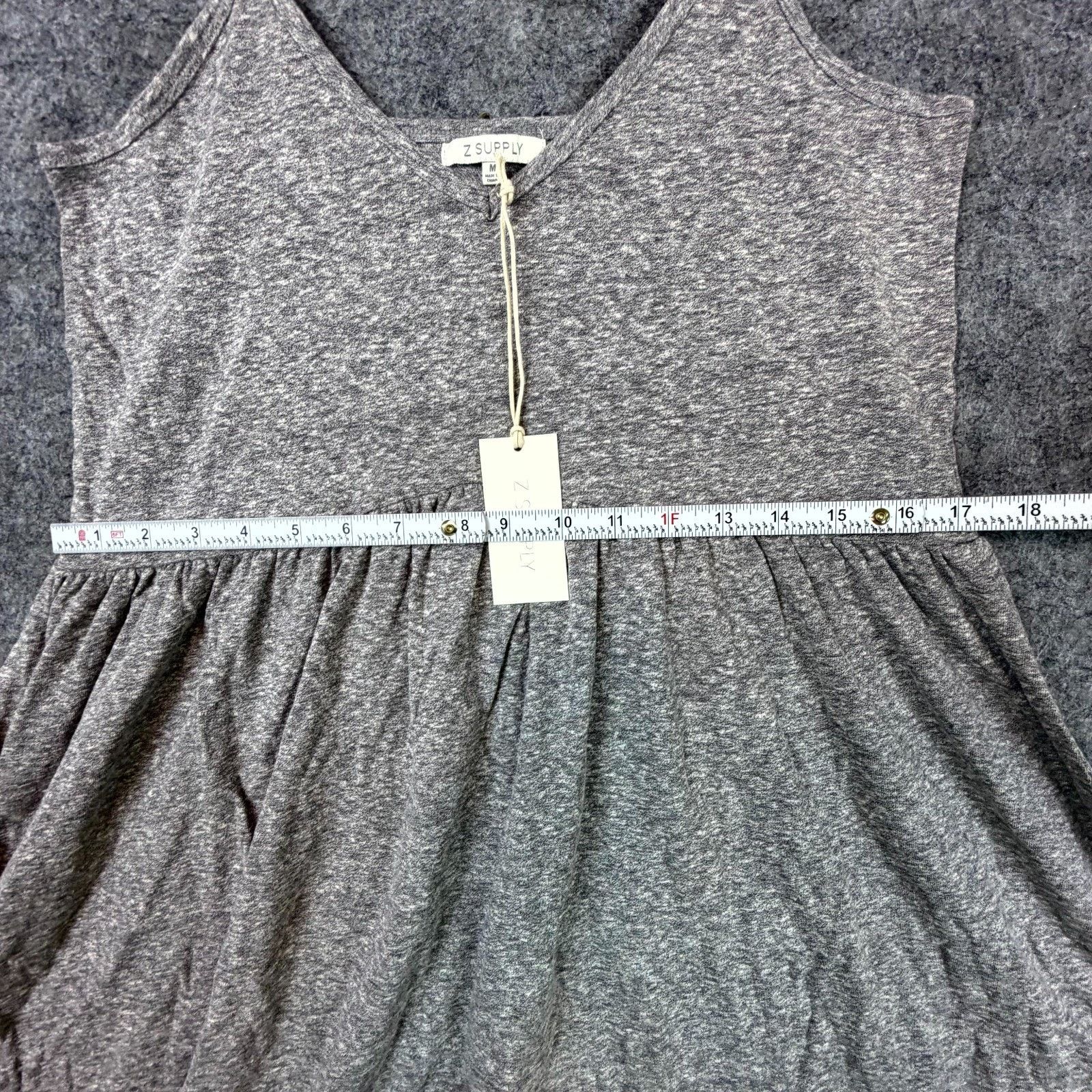 Z Supply Z Supply Kona Triblend Dress Medium Heather Gray Beachy Boho Size M / US 6-8 / IT 42-44 - 5 Thumbnail