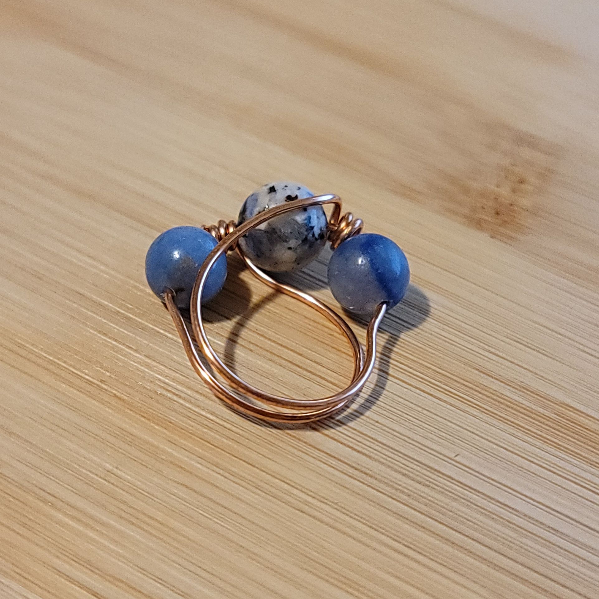 Handmade Handmade Sunstone K2 Copper Ring Size ONE SIZE - 2 Thumbnail