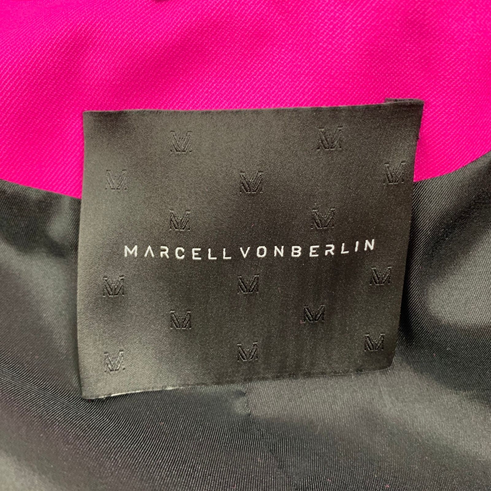 Other MARCELL VON BERLIN Size 8 Pink Wool Jacket Blazer Size M / US 6-8 / IT 42-44 - 7 Thumbnail