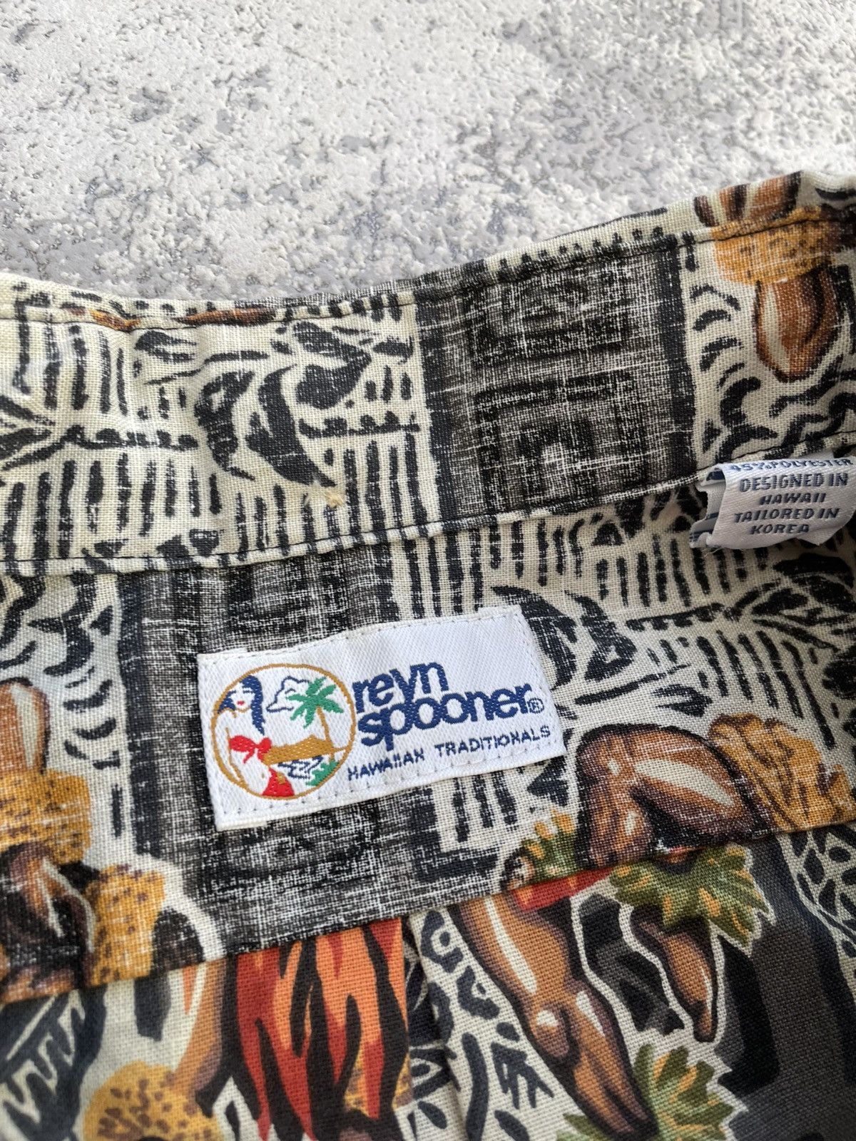 Reyn Spooner × Vintage Vintage 90s Reyn Spooner Hawaiian 🌺 Shirt Size US M / EU 48-50 / 2 - 5 Thumbnail