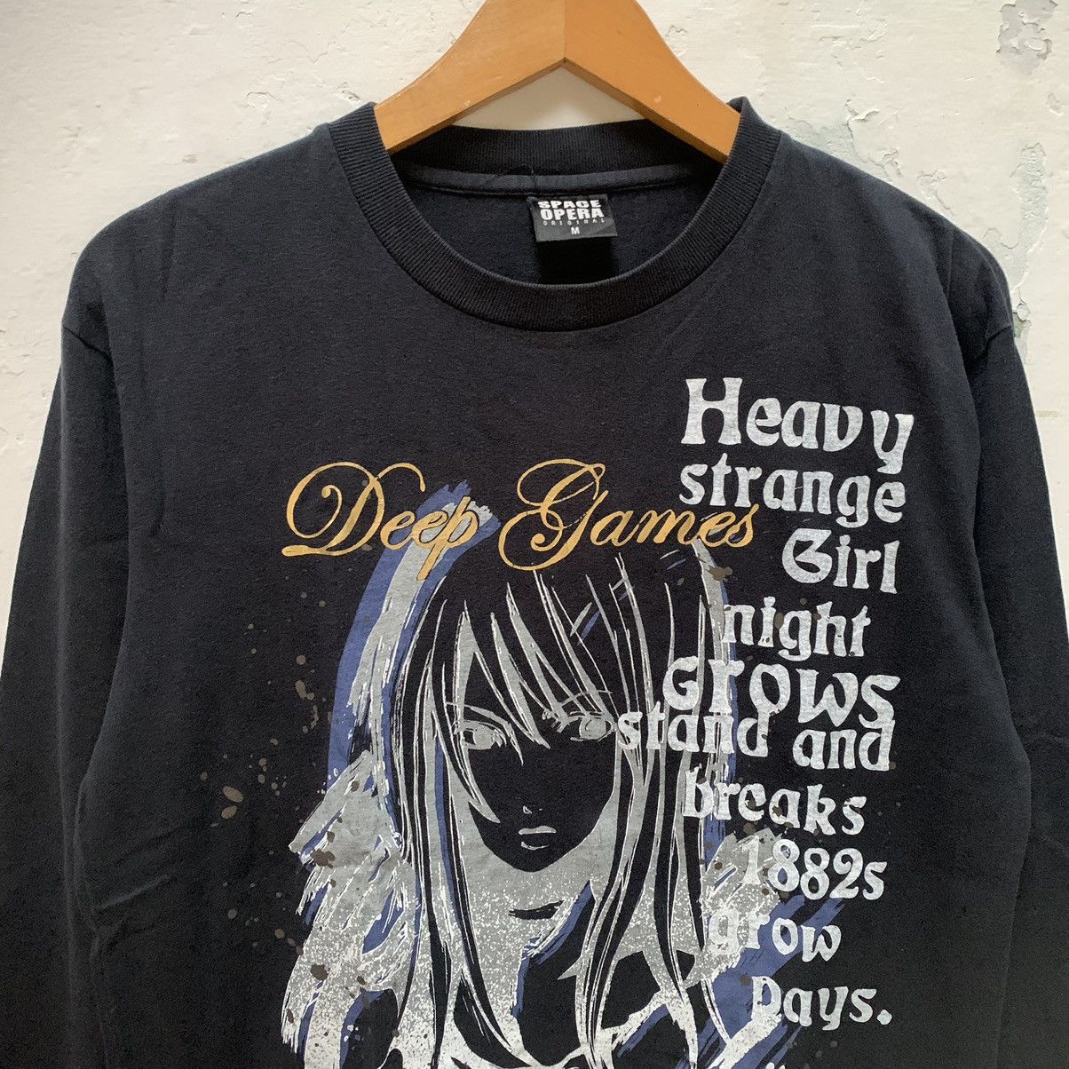 Japanese Brand 💸Japanese Gothic Poem LongSleeve Space Opera💸 Size US M / EU 48-50 / 2 - 4 Thumbnail