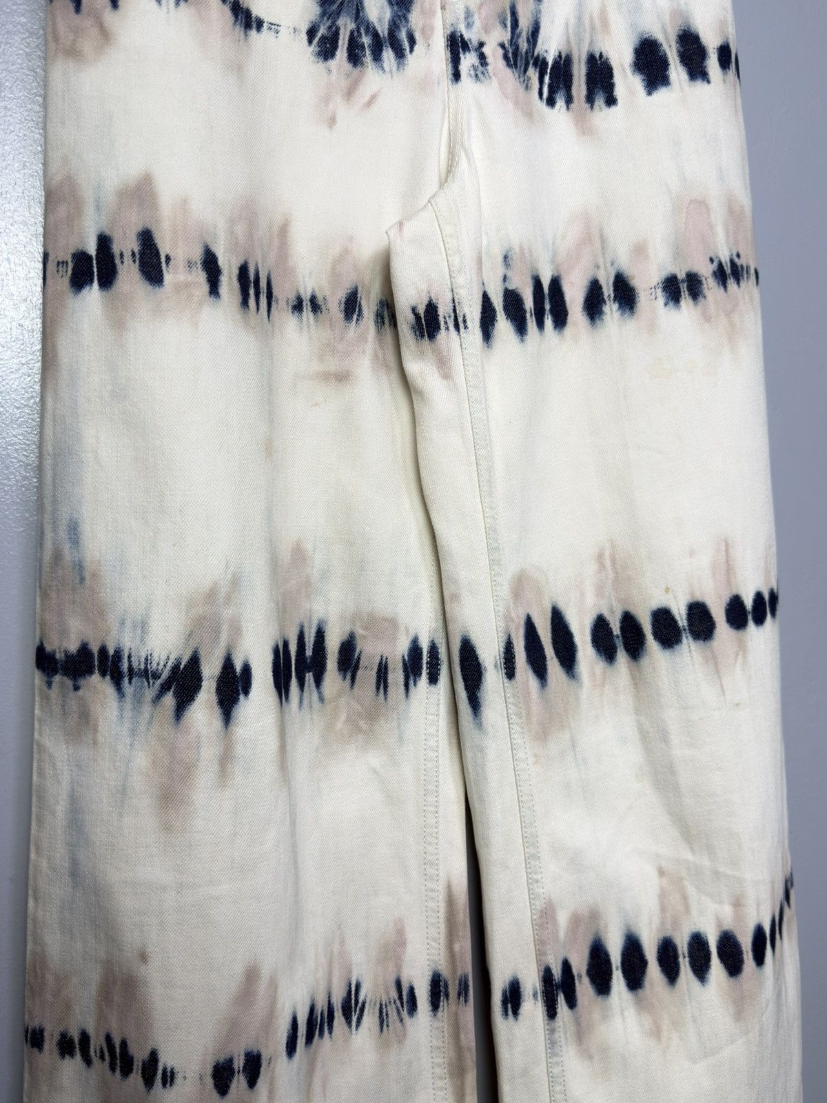 Dior Dior Tie Dye Denim Wide Leg Size 26" / US 2 / IT 38 - 5 Thumbnail