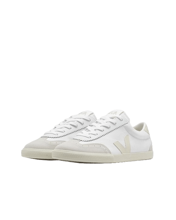 Veja Veja Volley Canvas White Pierre VO0103523A US 5 EU 36 Size US 5 / IT 35 - 3 Thumbnail