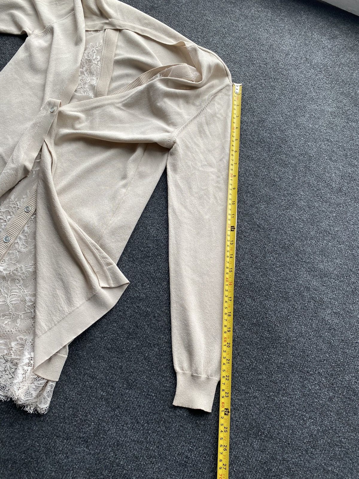 Blumarine 🔥Blumarine Unique Sweater Dress Beige wom sexy rare m sz Size M / US 6-8 / IT 42-44 - 12 Thumbnail