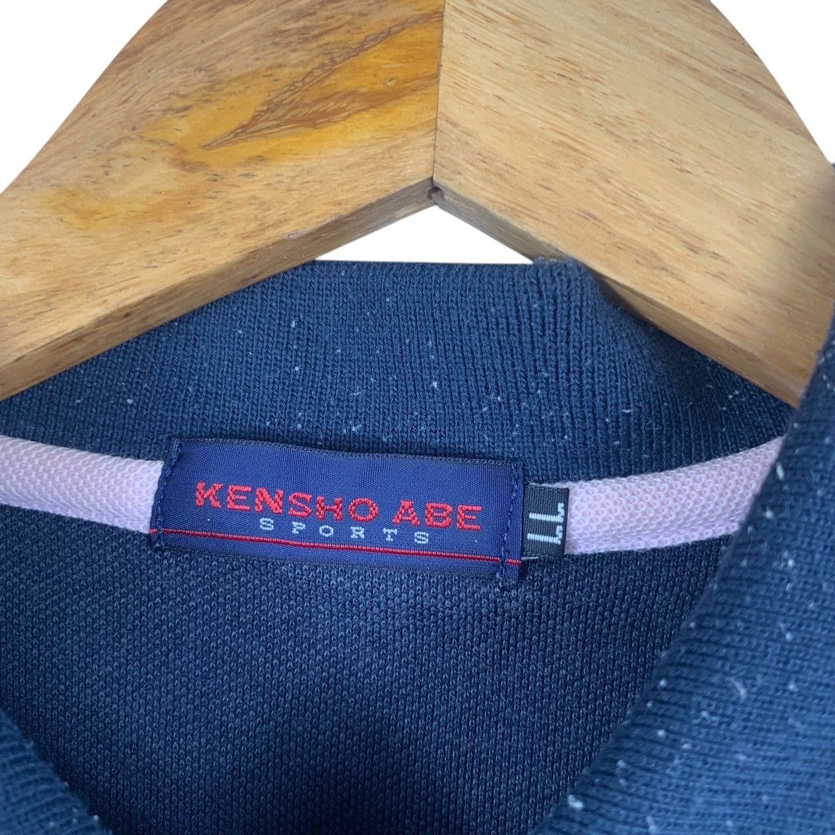 Vintage Vintage KENSHO ABE SPORTS Collection Argyle Polo Tee Shirt Size US M / EU 48-50 / 2 - 8 Thumbnail