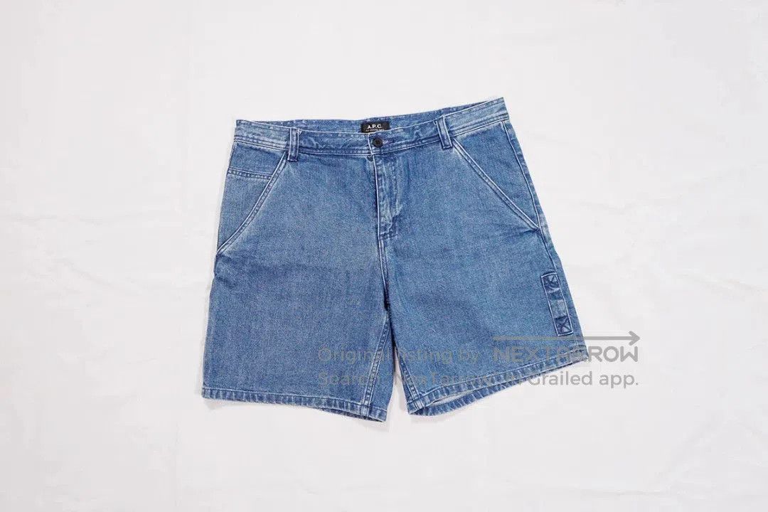 A.P.C. A.P.C. Indigo Alejandro Shorts. Size US 30 / EU 46 - 2 Thumbnail