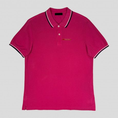 Pink store prada polo