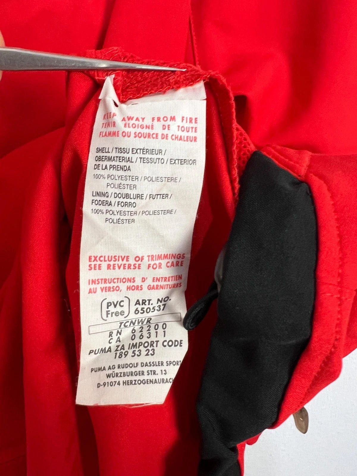 Puma Vintage Fortuna Dusseldorf Football Jacket Soccer Track Top Size US L / EU 52-54 / 3 - 4 Thumbnail