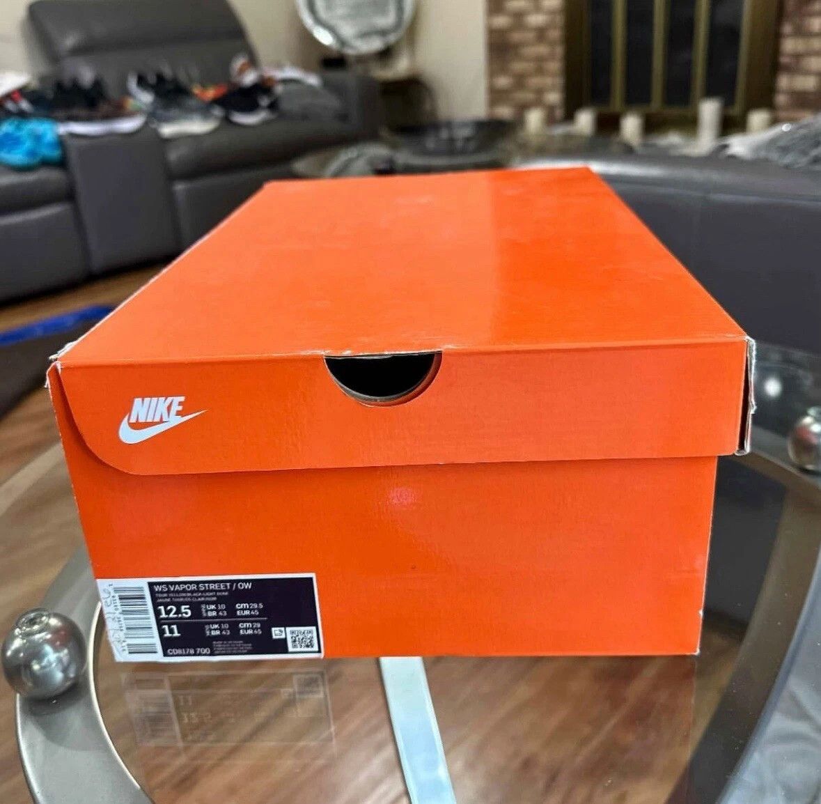 Nike × Off-White Nike Vapor Street Off-White Tour Yellow Size US 11 / EU 44 - 5 Thumbnail