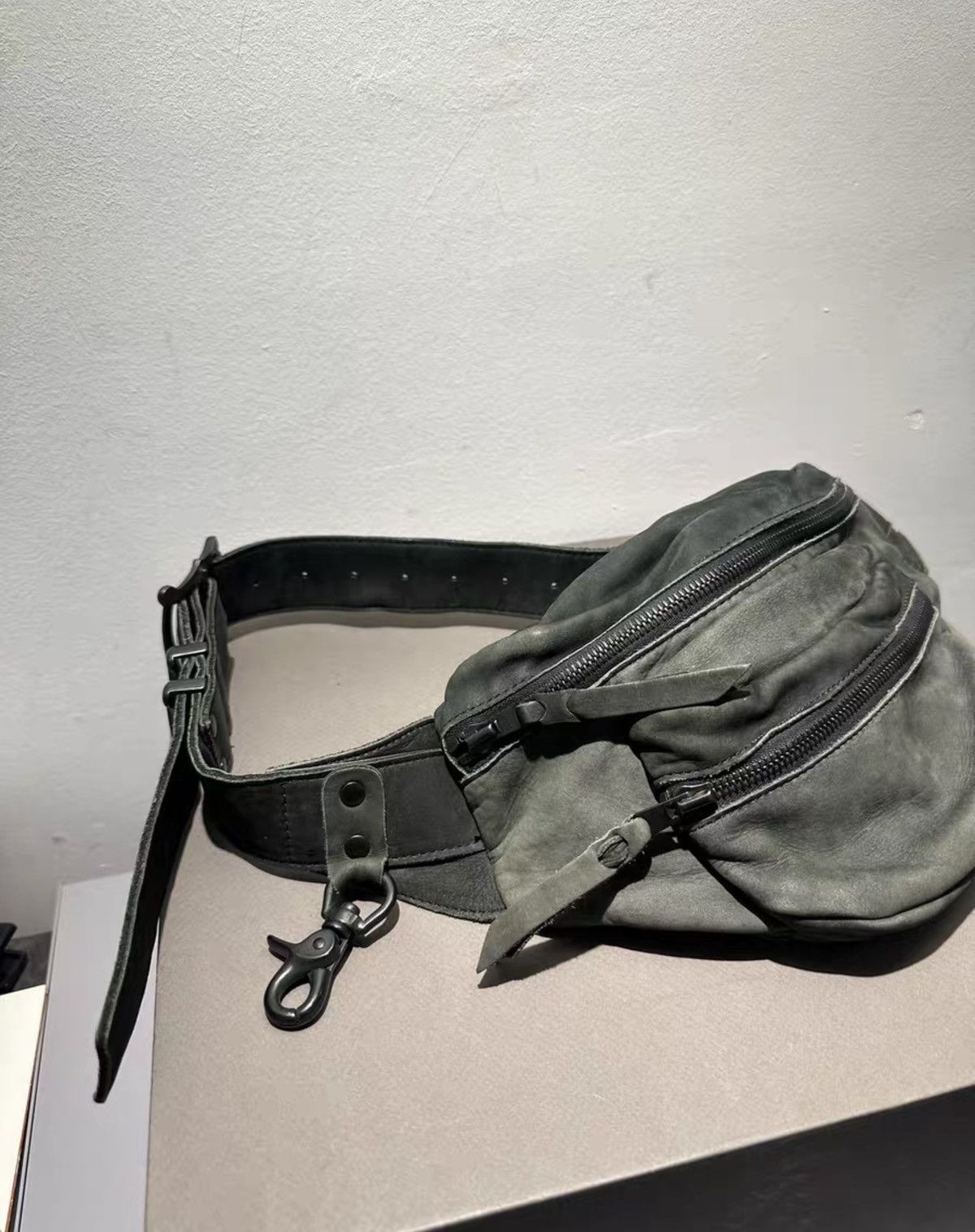 Number (N)ine Number (N)ine Fall/Winter 2007 Suede Belt Bag Size ONE SIZE - 2 Thumbnail