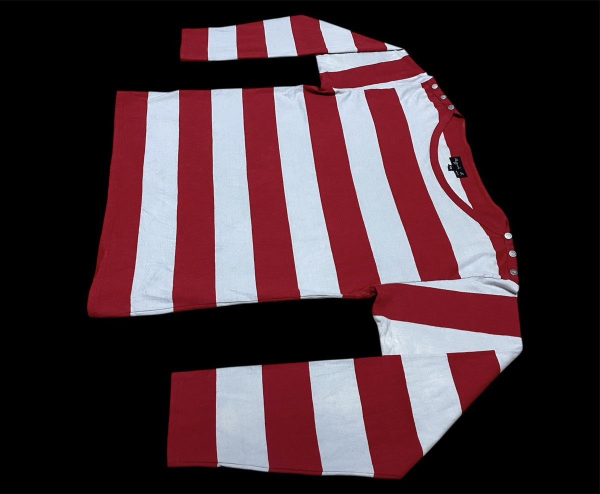 agnes b. Agnes B. Women Classic Stripe Long Sleeve Tee Size S / US 4 / IT 40 - 3 Thumbnail