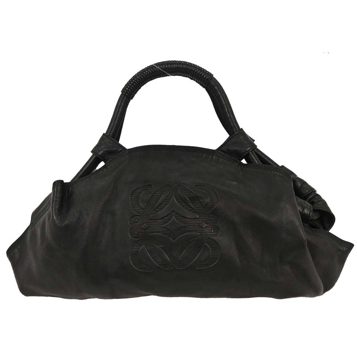 Loewe Loewe Anagram Logo Nappa Aire Hand Bag Leather Size ONE SIZE - 1 Thumbnail