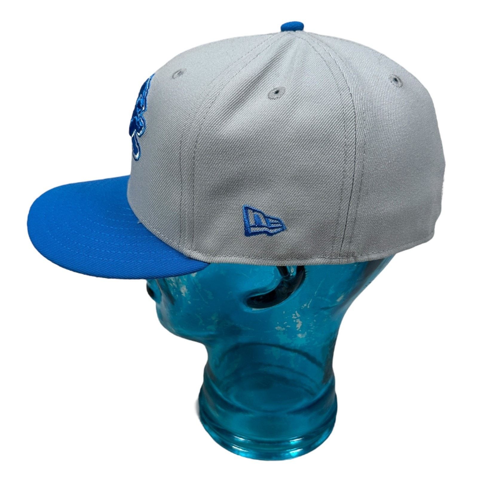 New Era New Era 59FIFTY NFL Scratch Fitted Hat Men’s 7 1/4 Gray Blue Size ONE SIZE - 5 Thumbnail