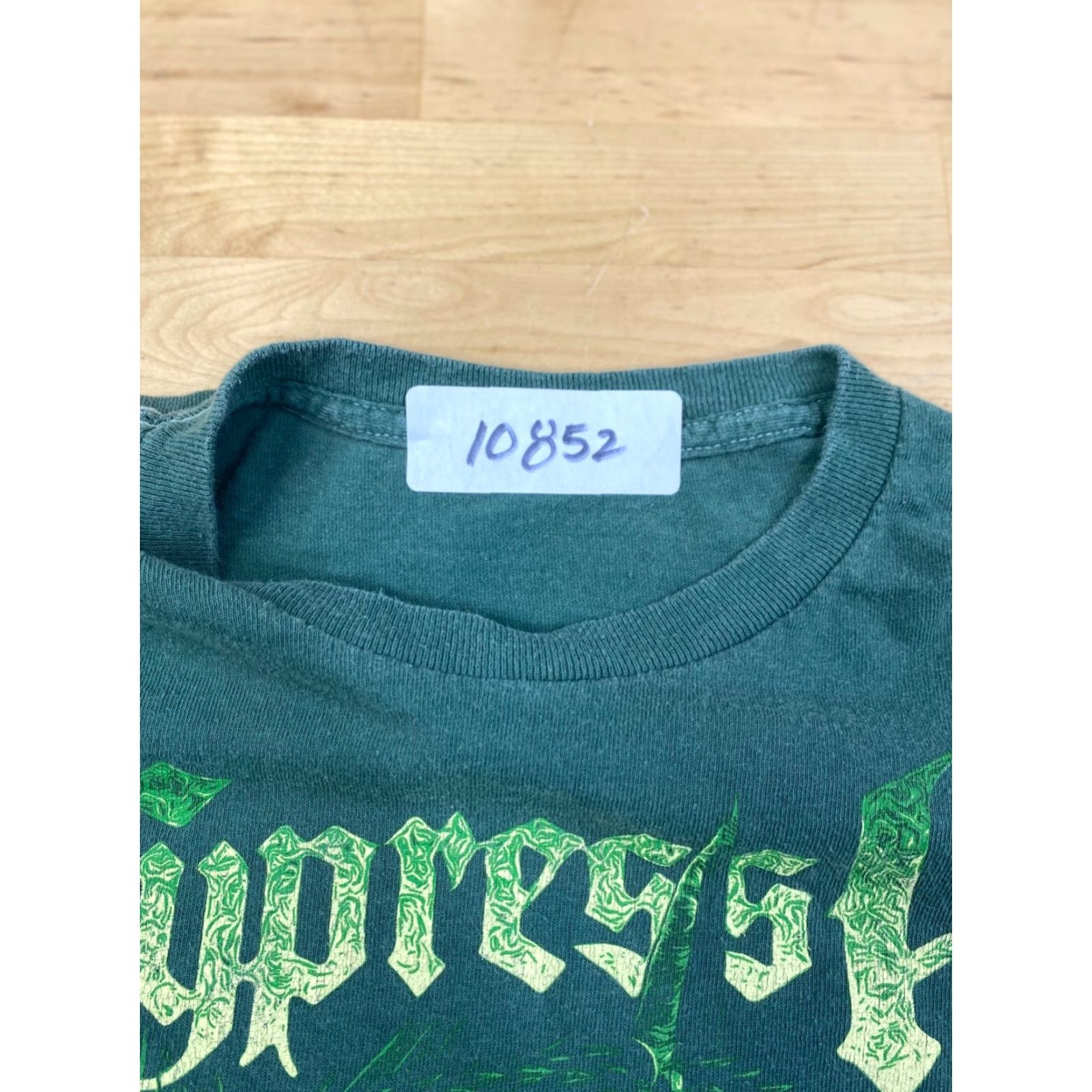 Vintage Cypress Hills T Shirt Mens S Green Hip Hop 90s Skull Rap Size US S / EU 44-46 / 1 - 3 Thumbnail