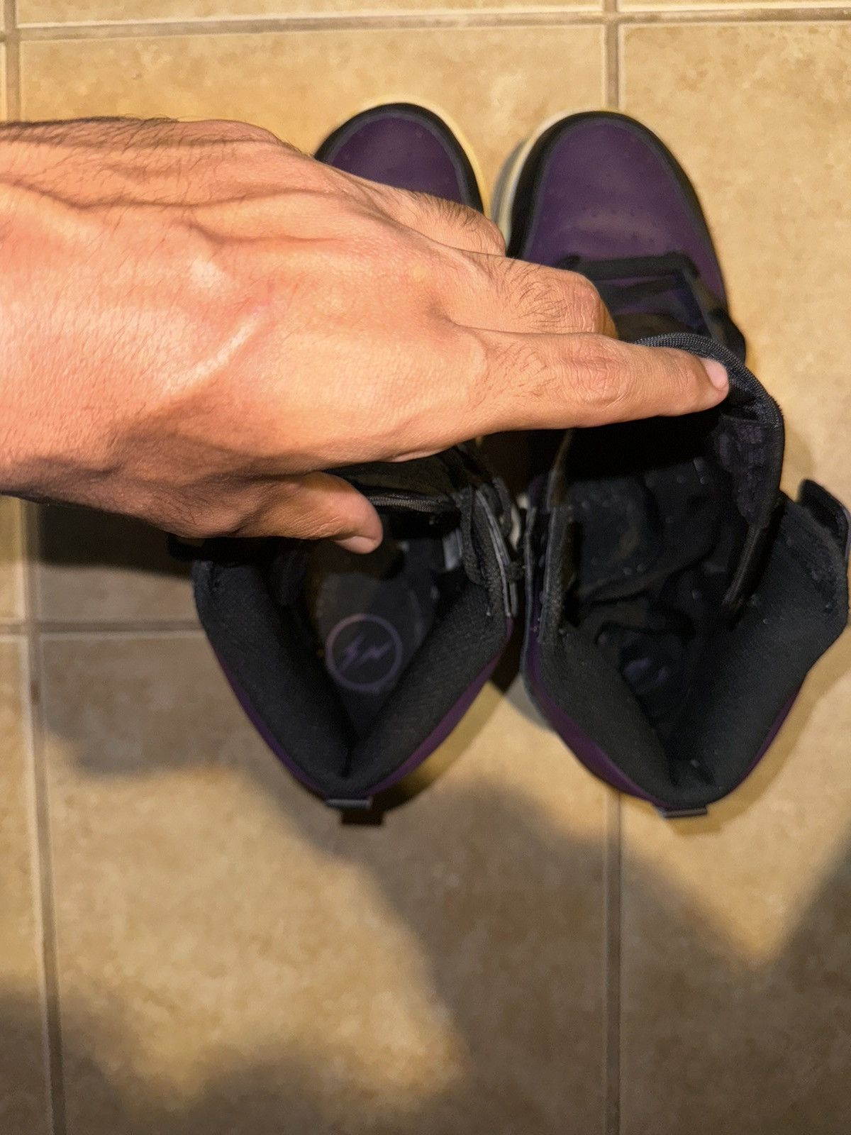 Fragment Design × Nike Nike Dunk Fragment (Sole dyed) Size US 12 / EU 45 - 6 Thumbnail