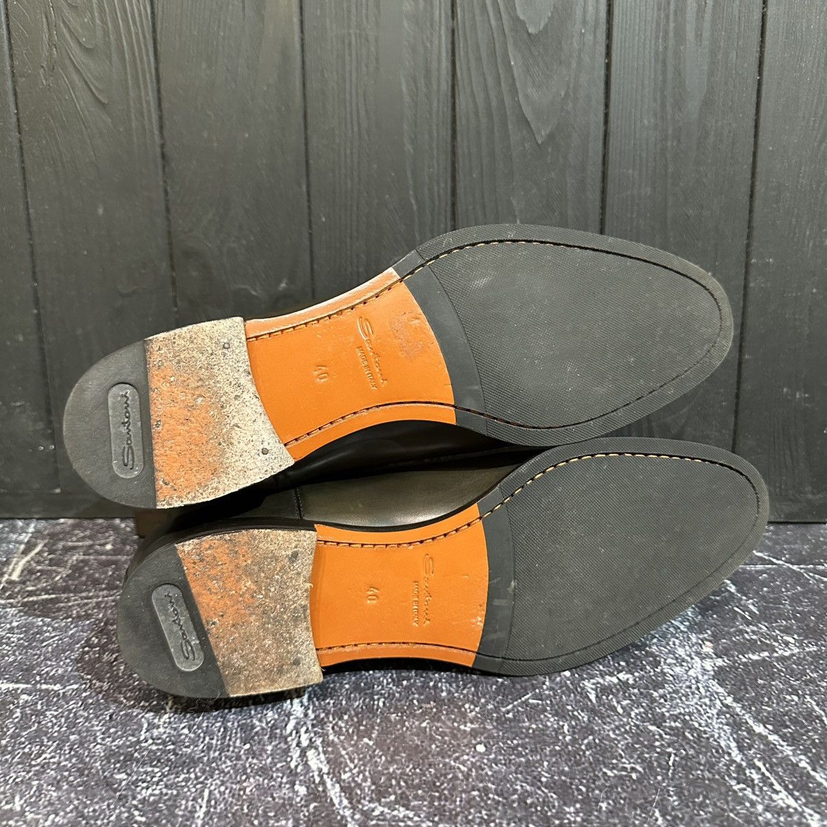 Santoni SANTONI Men’s Leather Chelsea Size 40 EU 7 US Size US 7 / EU 40 - 10 Thumbnail