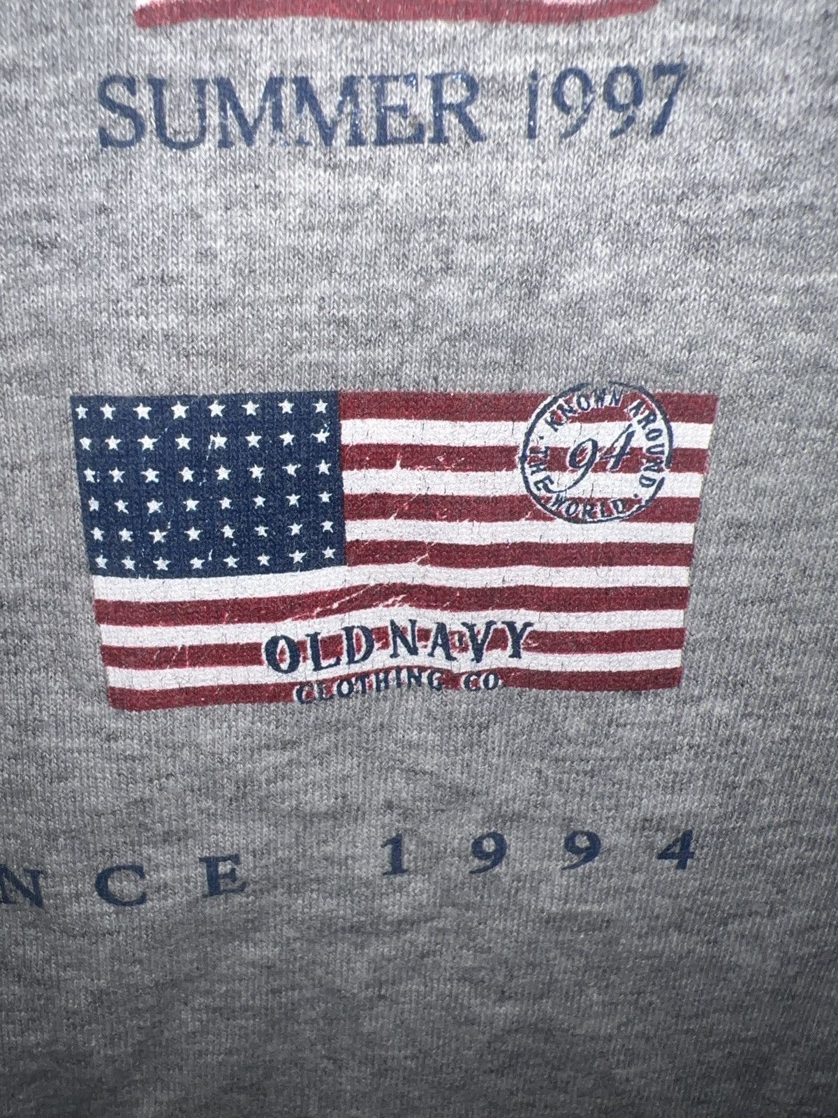 Old Navy Old Navy Flag Tee Size US XXL / EU 58 / 5 - 3 Thumbnail
