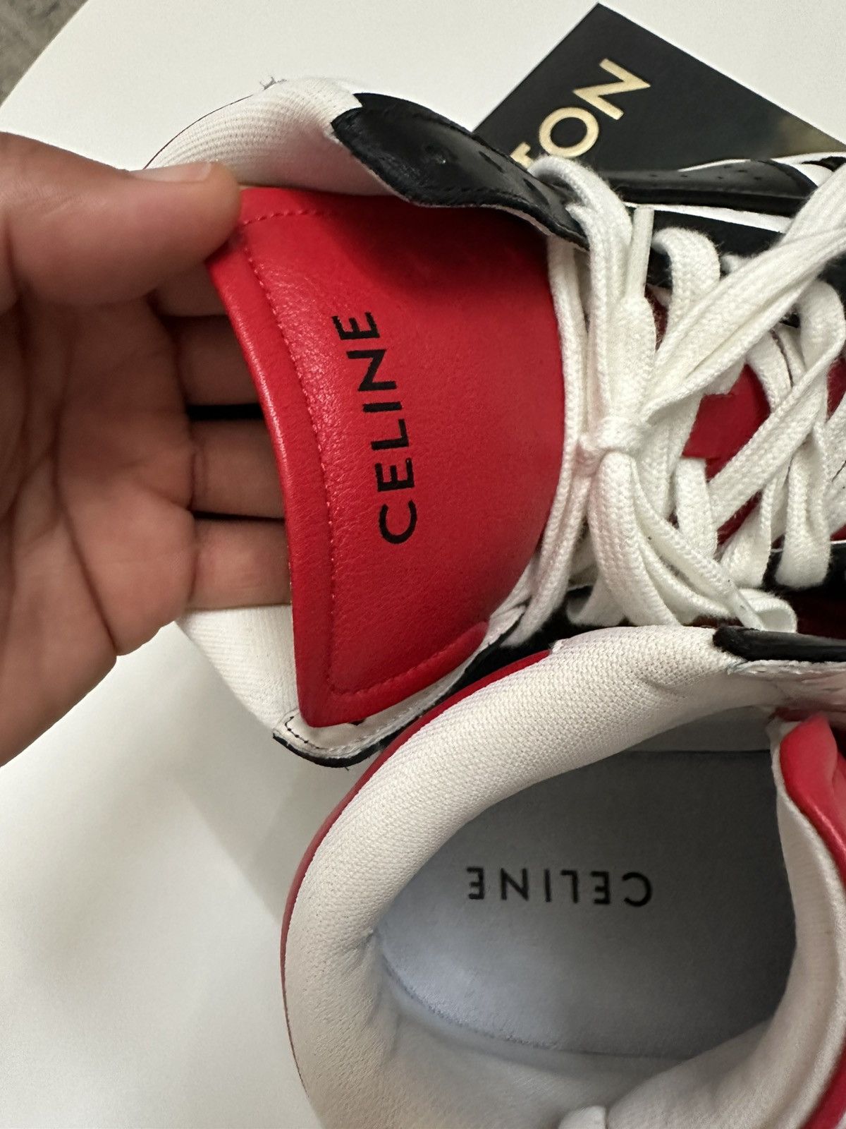 Celine Celine Z Leather High Top Sneaker Size US 9 / EU 42 - 4 Thumbnail