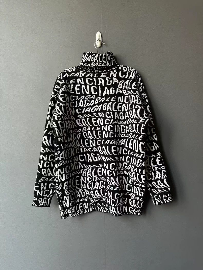 Balenciaga Balenciaga High-Neck Barrage Sweater Size US XS / EU 42 / 0 - 2 Thumbnail