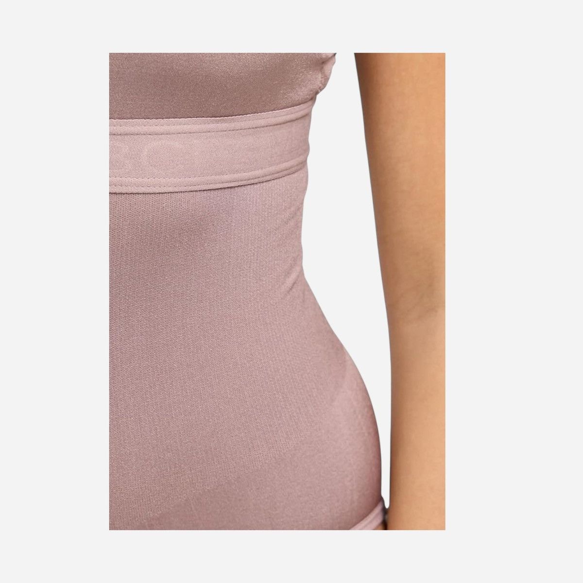 Bcbgmaxazria BCBGMAXAZRIA Women’s Twilight Mauve Shape-wear Bodysuit Sz L Size ONE SIZE - 3 Thumbnail