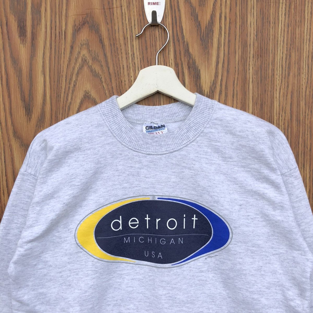 Vintage Vintage Detroit Michigan USA Sweatshirt Size US M / EU 48-50 / 2 - 3 Thumbnail
