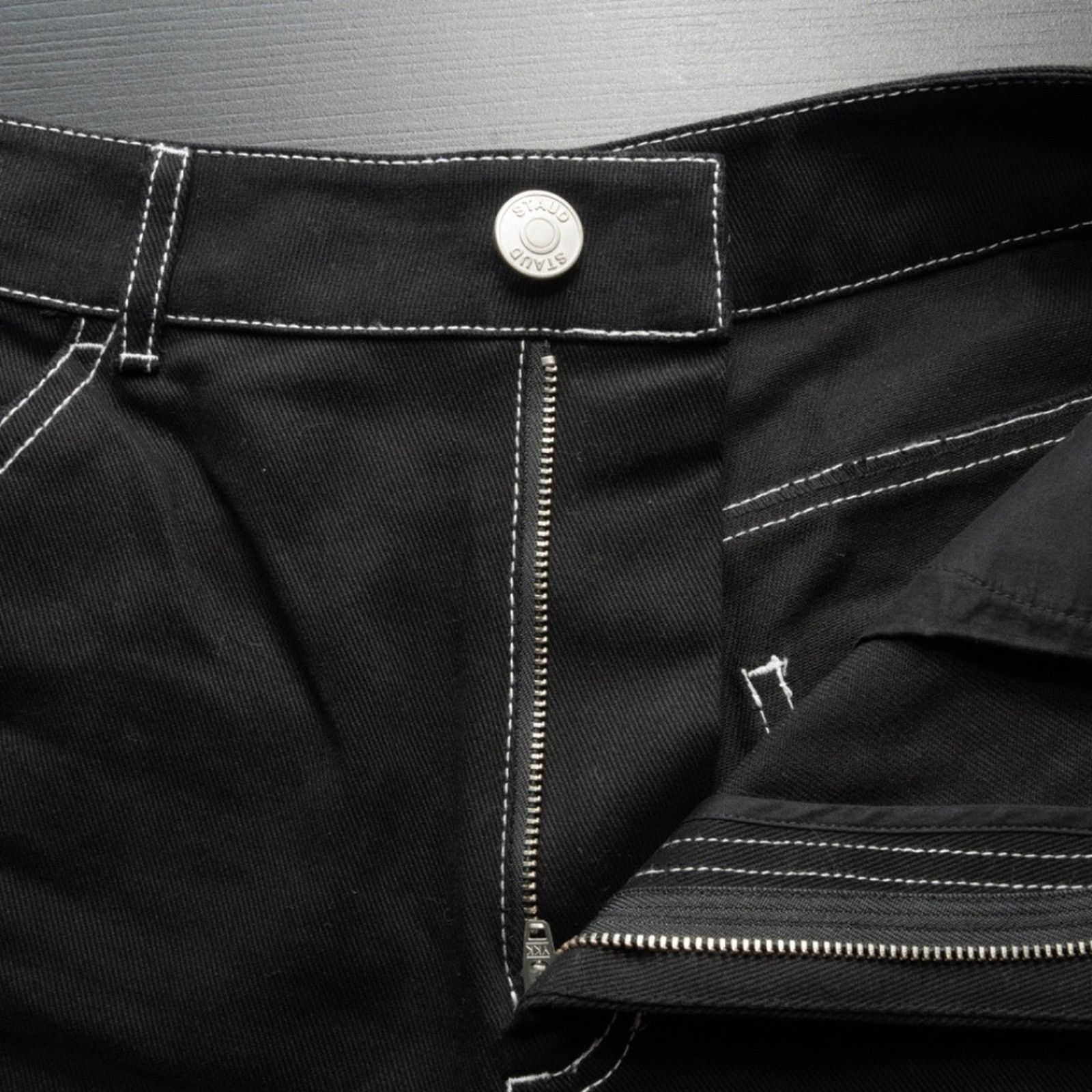 Staud Staud. Noemie Black Eyelet Short. Size 30" / US 8 / IT 44 - 11 Thumbnail