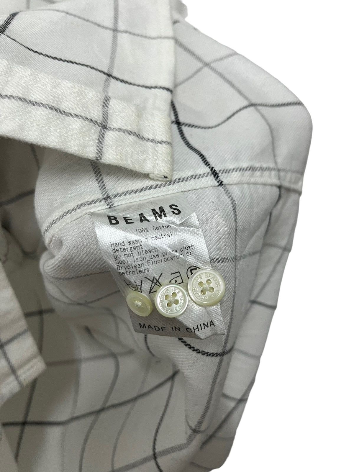 Beams Plus × Japanese Brand Beams flannel shirt Size L / US 10 / IT 46 - 4 Thumbnail