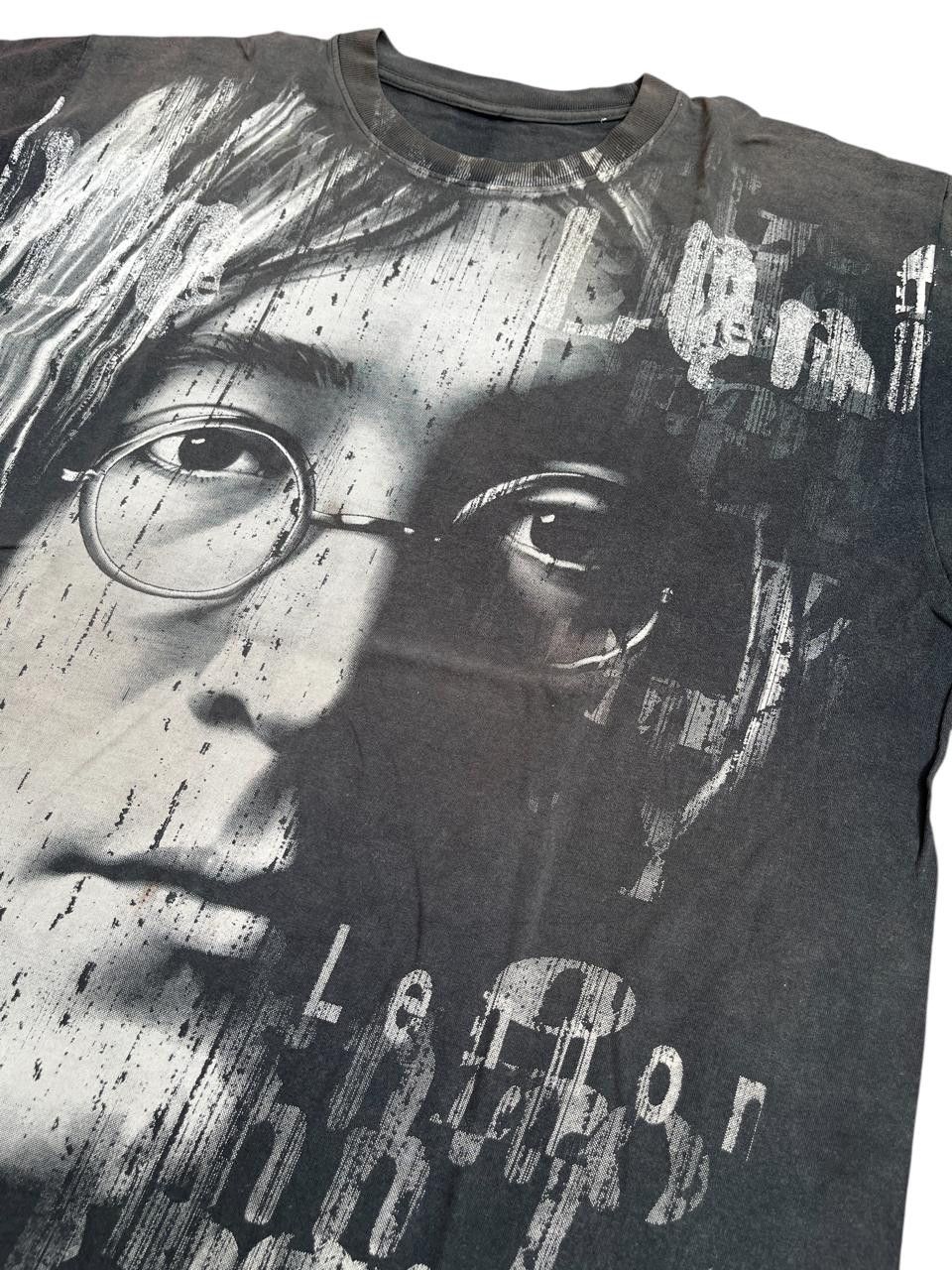 Band Tees Vintage John Lennon The Beatles Allover shirt Size US XL / EU 56 / 4 - 4 Thumbnail