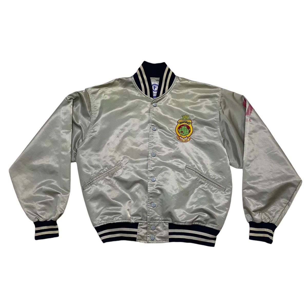 Japanese Brand × Vintage Vintage 80s varsity jacket Size US M / EU 48-50 / 2 - 5 Thumbnail