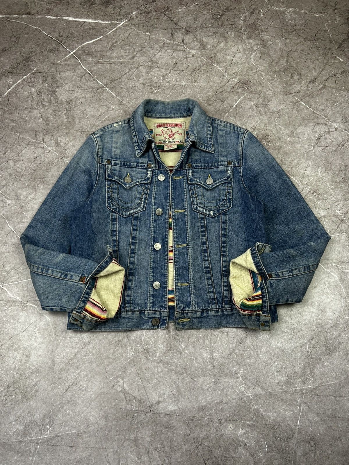 True Religion True Religion denim jeans jacket Jimmy super Size US M / EU 48-50 / 2 - 5 Thumbnail