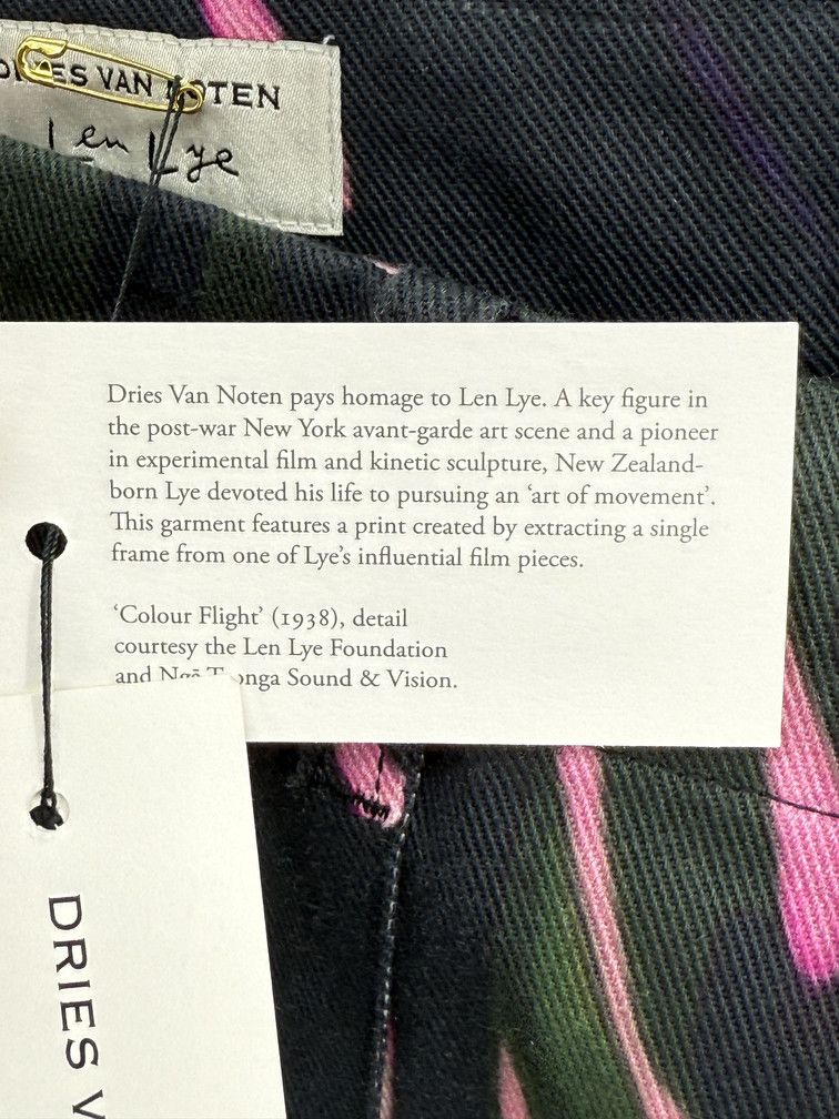 Dries Van Noten SS21 Len Lye Zipper Pants Size US 34 / EU 50 - 4 Thumbnail