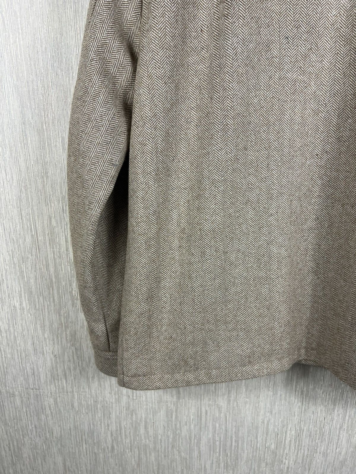 Holzweiler Holzweiler gabo shirt jacket sand wool herringbone button up Size US S / EU 44-46 / 1 - 19 Thumbnail