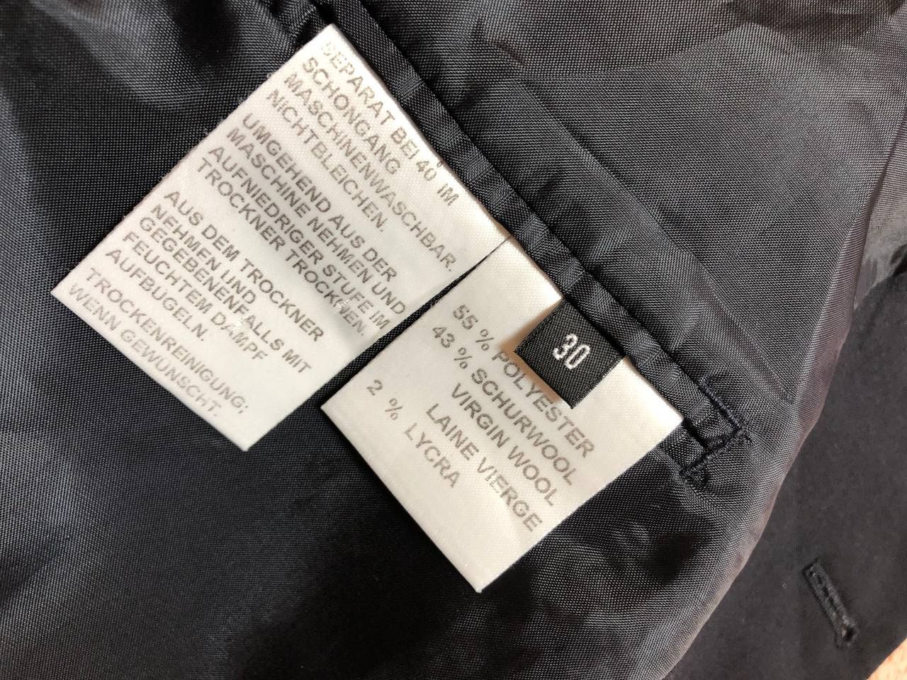 Balmain Vintage Balmain Black Classic Fit Blazer Size 50R - 3 Thumbnail