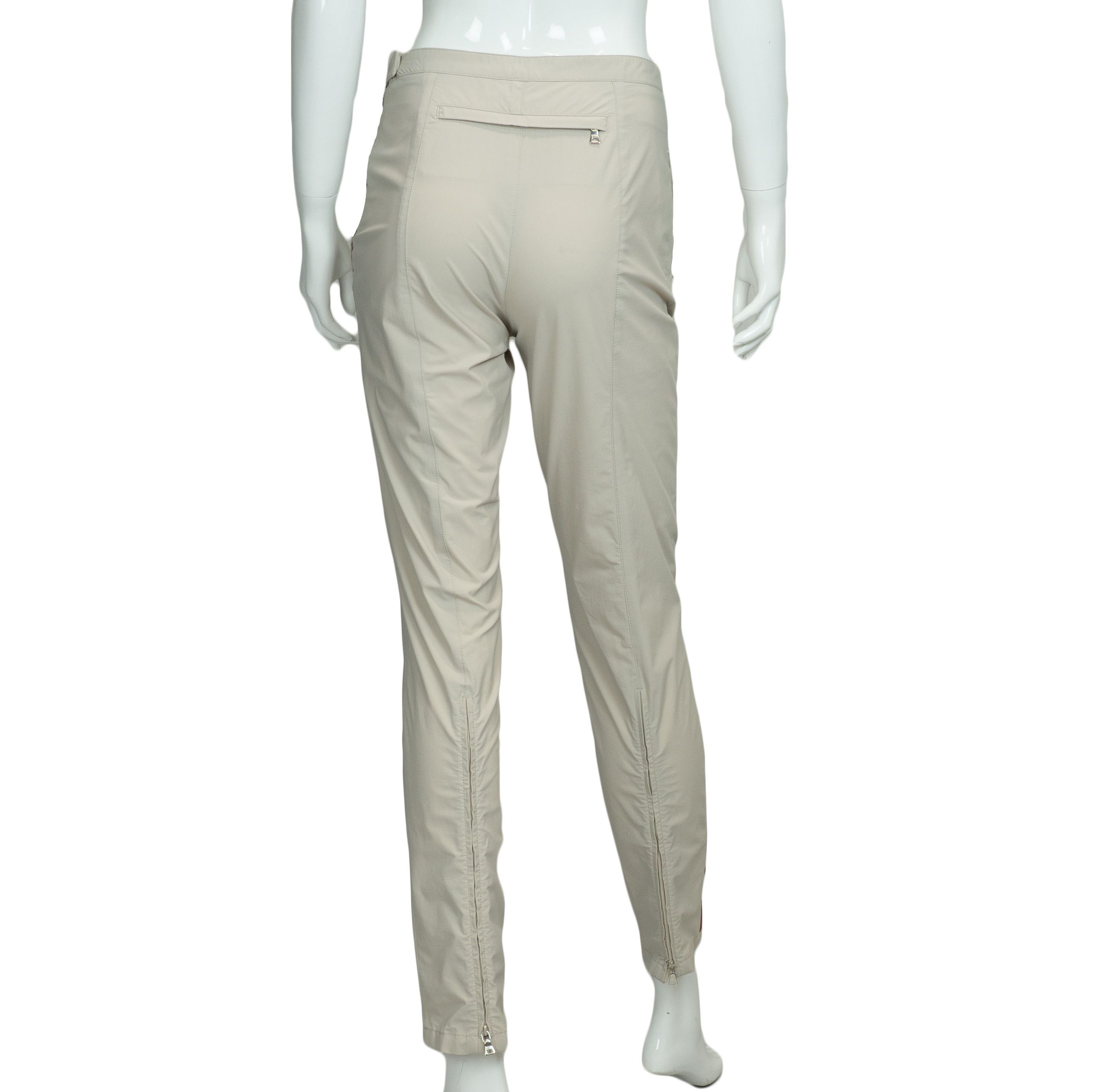 Prada PRADA Beige Elastic Women Pants Size 26" / US 2 / IT 38 - 2 Thumbnail