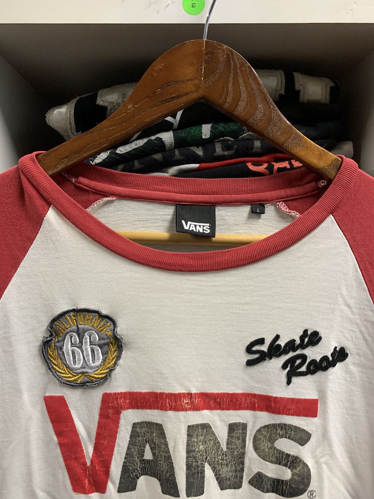 Vans × Vintage Vans big logo shirt Size US L / EU 52-54 / 3 - 4 Thumbnail