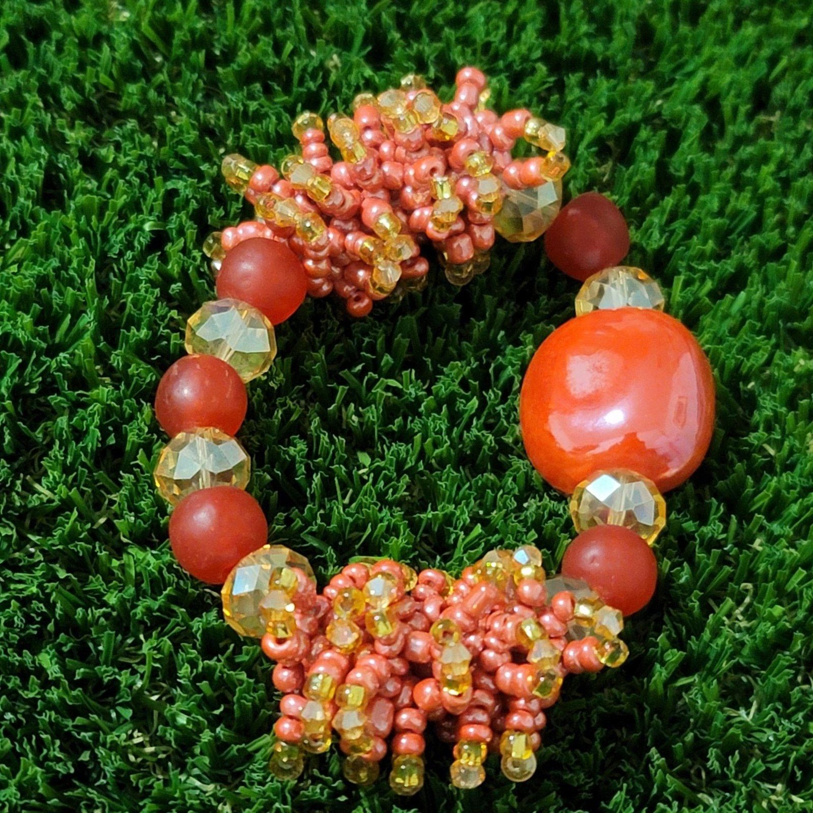 Handmade Custom Handmade Ghanaian West African Chunky Jewelry Set Size ONE SIZE - 7 Thumbnail