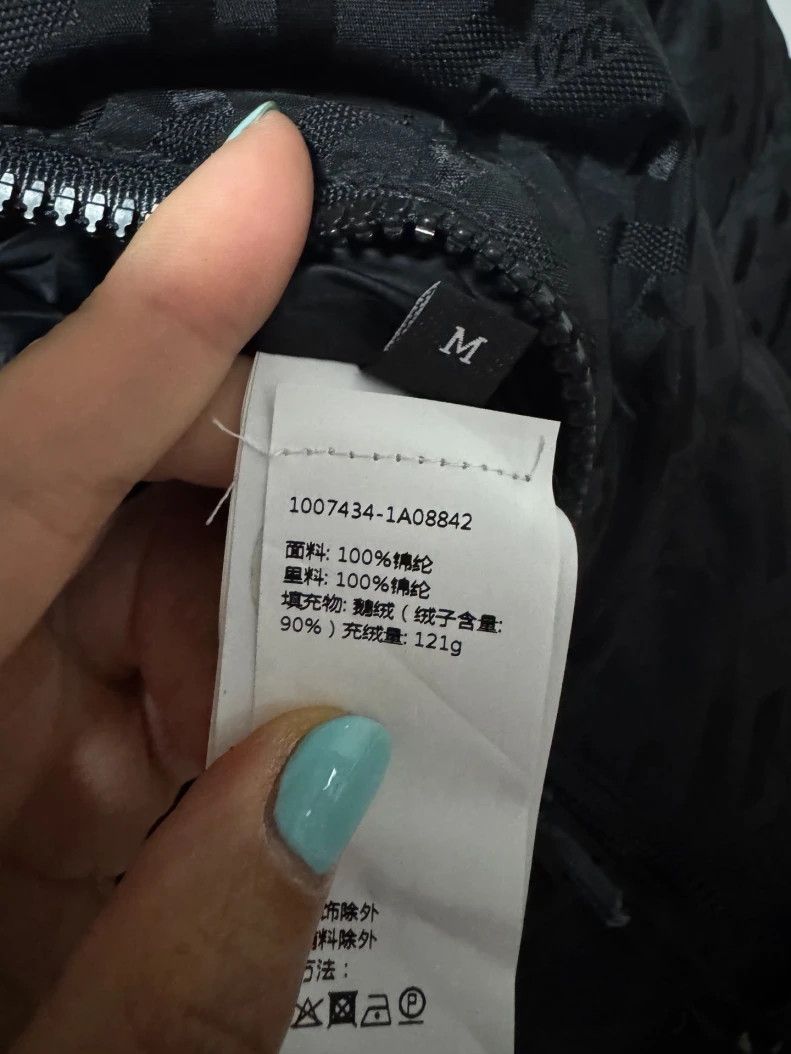 Versace Versace Hooded down jacket with a full logo Size M / US 6-8 / IT 42-44 - 9 Thumbnail