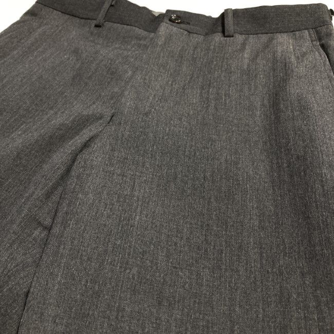 Comme des Garcons Homme Casual Pants Slacks Zip Fly Plain Black Size US 30 / EU 46 - 6 Thumbnail