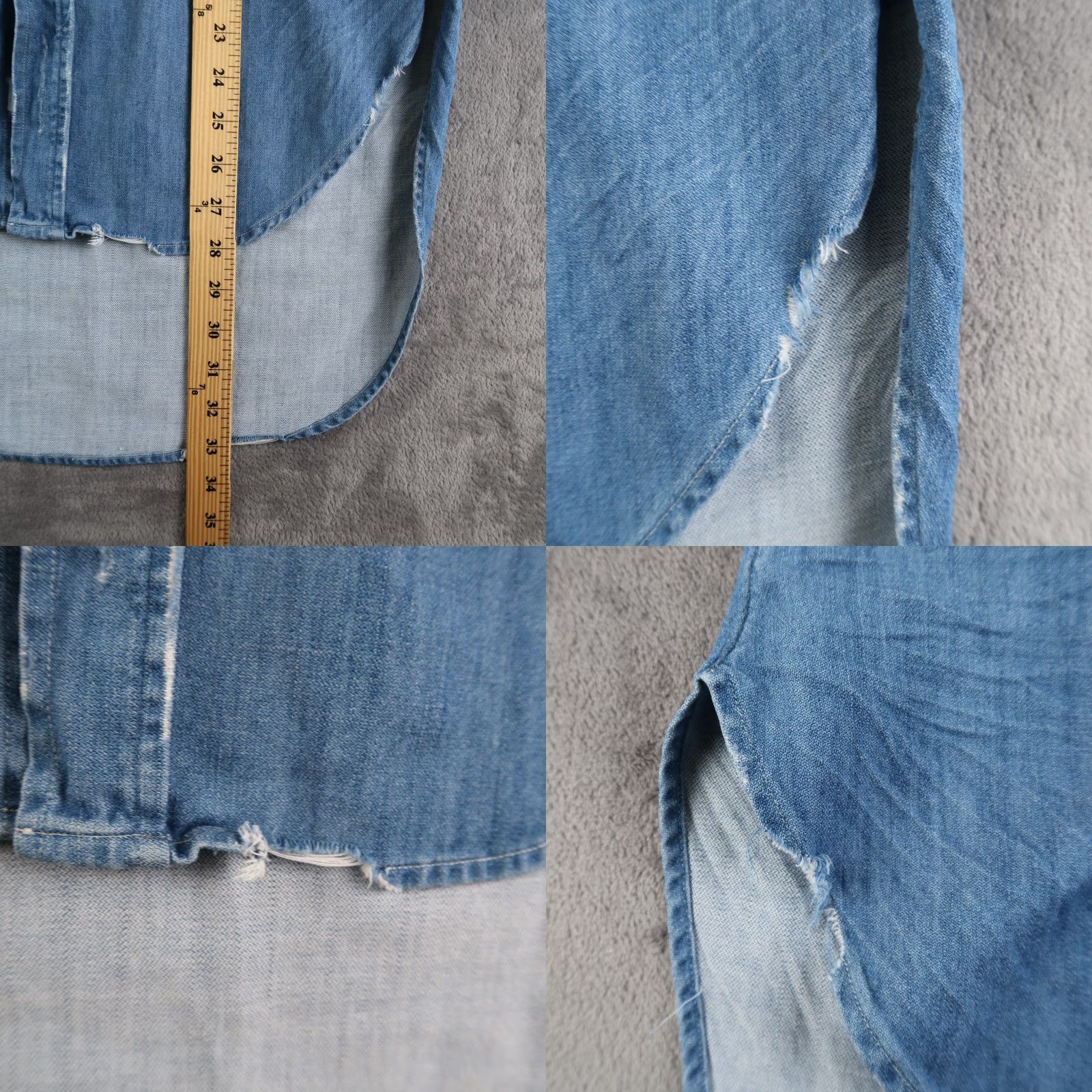 Frank & Eileen Frank & Eileen Denim Grayson Button-Up Shirt XS Women Size XS / US 0-2 / IT 36-38 - 8 Thumbnail